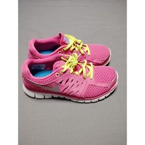 Nike Flex‎ 2013 Running Shoes Pink Athletic Training Sneakers Women 8.5 Walking